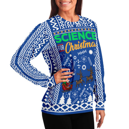Science For Christmas Ugly Christmas Sweater