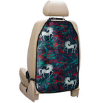 Fairy Floral Unicorn Pattern Print Car Seat Organizers