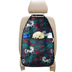 Fairy Floral Unicorn Pattern Print Car Seat Organizers