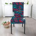 Fairy Floral Unicorn Pattern Print Dining Chair Slipcover