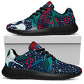 Fairy Floral Unicorn Pattern Print Walking Shoes
