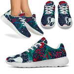 Fairy Floral Unicorn Pattern Print Sport Shoes GearFrost