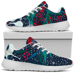 Fairy Floral Unicorn Pattern Print Sport Shoes GearFrost