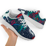 Fairy Floral Unicorn Pattern Print Sport Shoes GearFrost