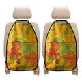 Fall Autumn Maple Leaves Print Car Seat Organizers