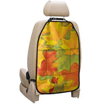 Fall Autumn Maple Leaves Print Car Seat Organizers