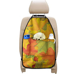 Fall Autumn Maple Leaves Print Car Seat Organizers