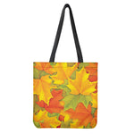 Fall Autumn Maple Leaves Print Tote Bag