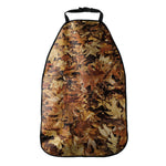 Fall Leaves Hunting Camouflage Print Car Seat Organizers