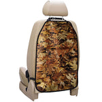 Fall Leaves Hunting Camouflage Print Car Seat Organizers