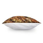 Fall Leaves Hunting Camouflage Print Pillow Cover