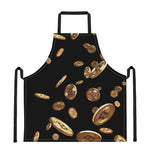 Falling Bitcoin Print Apron