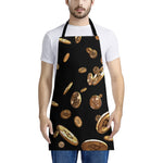 Falling Bitcoin Print Apron