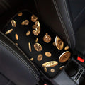 Falling Bitcoin Print Car Center Console Cover