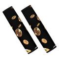 Falling Bitcoin Print Car Seat Belt Covers