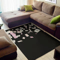 Falling Casino Card Print Floor Mat