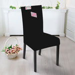 Falling Casino Card Print Dining Chair Slipcover