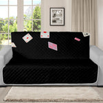 Falling Casino Card Print Futon Protector