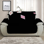 Falling Casino Card Print Half Sofa Protector