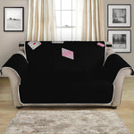 Falling Casino Card Print Loveseat Protector