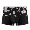 Falling Casino Card Print Men's Boxer Briefs