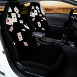 Falling Casino Card Print Universal Fit Car Seat Covers