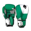 Falling Poker Cards Print Boxing Gloves