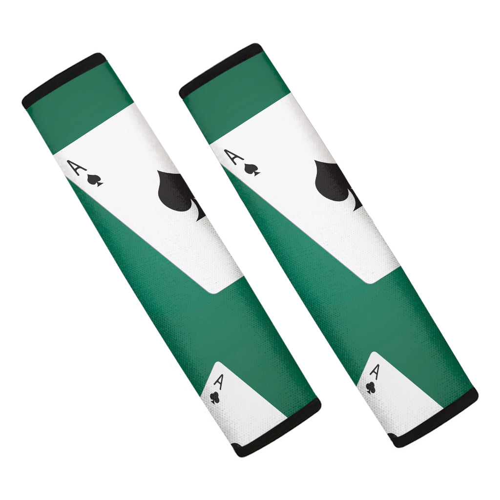 Falling Poker Cards Print Car Seat Belt Covers