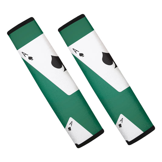 Falling Poker Cards Print Car Seat Belt Covers