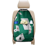 Falling Poker Cards Print Car Seat Organizers