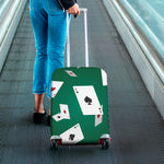 Falling Poker Cards Print Luggage Cover