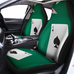 Falling Poker Cards Print Universal Fit Car Seat Covers