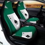 Falling Poker Cards Print Universal Fit Car Seat Covers