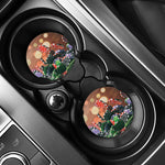 Falling Poker Chips Print Car Coasters