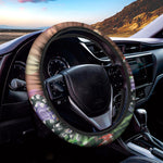 Falling Poker Chips Print Car Steering Wheel Cover
