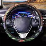 Falling Poker Chips Print Car Steering Wheel Cover