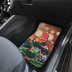 Falling Poker Chips Print Front and Back Car Floor Mats