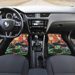 Falling Poker Chips Print Front Car Floor Mats