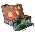 Falling Poker Chips Print Pet Car Back Seat Cover
