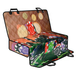 Falling Poker Chips Print Pet Car Back Seat Cover