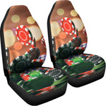 Falling Poker Chips Print Universal Fit Car Seat Covers