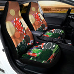Falling Poker Chips Print Universal Fit Car Seat Covers