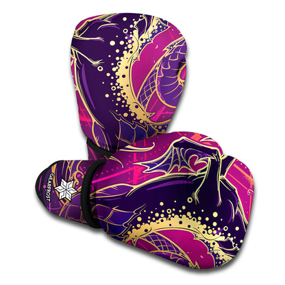 Fantastic Capricorn Sign Print Boxing Gloves