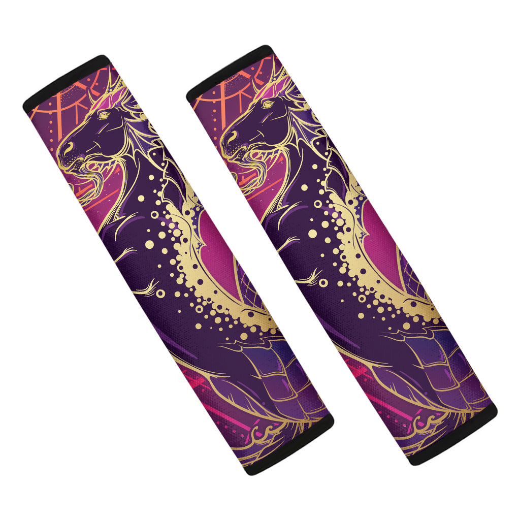 Fantastic Capricorn Sign Print Car Seat Belt Covers