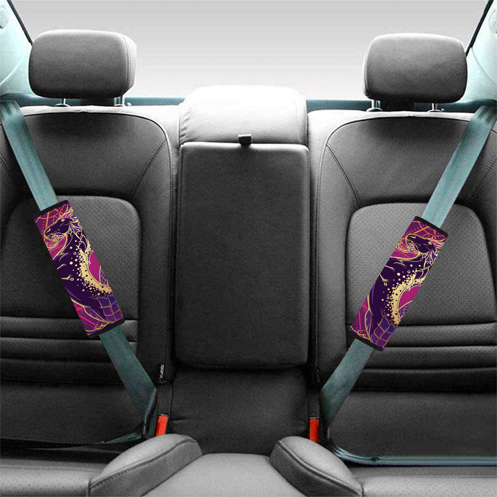 Fantastic Capricorn Sign Print Car Seat Belt Covers