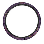 Fantastic Capricorn Sign Print Car Steering Wheel Cover