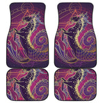 Fantastic Capricorn Sign Print Front and Back Car Floor Mats