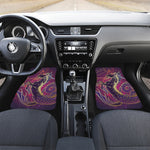Fantastic Capricorn Sign Print Front and Back Car Floor Mats