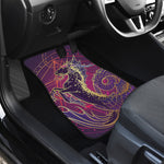 Fantastic Capricorn Sign Print Front and Back Car Floor Mats