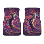 Fantastic Capricorn Sign Print Front Car Floor Mats